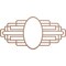Ekena Millwork Elizabeth Wood Fretwork Pierced Ceiling Medallion, 22"W x 11"H x 6"IW x 10 3/8"IH x 3/8"T CMWP22X11X0375EBMF - alternate 1